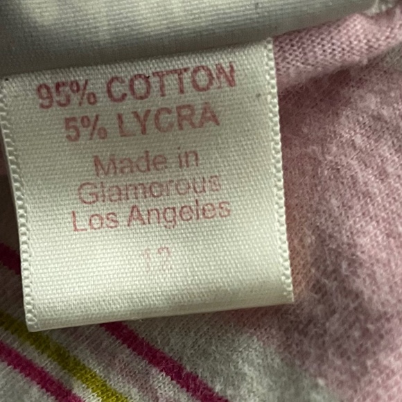 BedHead PJS Bed Head Pajamas Baby Pink Green Striped Preppy Retro Set Girl 12 - Picture 11 of 11